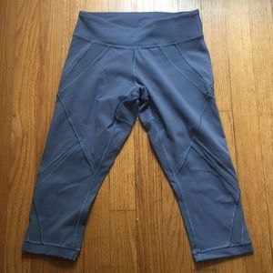 Blue lulu lemon leggings